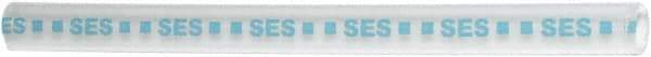 Value Collection - 6" Long, 4:1, Polyolefin Heat Shrink Electrical Tubing - Clear, Blue - Caliber Tooling