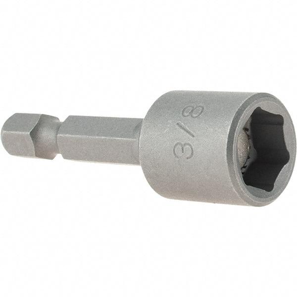 VEGA Industries - 3/8" Magnetic Nutsetter - 1/4" Hex Drive, 1-3/4" OAL - Caliber Tooling