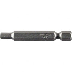 Wiha - 0.093" Power Bit - 1/4" Drive, 2" OAL - Caliber Tooling