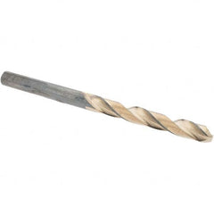 Made in USA - 13/64" High Speed Steel, 135° Point, Straight Shank Maintenance Drill Bit - Caliber Tooling