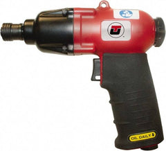 Universal Tool - 1/4" Bit Holder, 8,500 RPM, Pistol Grip Handle Air Screwdriver - 65 Ft/Lb Torque, 5 CFM - Caliber Tooling