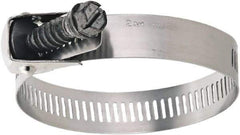 IDEAL TRIDON - SAE Size 152, 2 to 10" Diam, Stainless Steel Quick Release Worm Drive Clamp - 9/16" Wide, Material Grade 200/410, Series 58 - Caliber Tooling