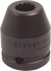 Proto - 3/4" Drive 46mm Standard Impact Socket - 12 Points, 2-5/8" OAL - Caliber Tooling