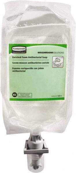 Rubbermaid - 1,100 mL Dispenser Refill Foam Soap - Clear, Fragrance Free Scent - Caliber Tooling