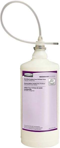 Rubbermaid - 800 mL Bottle Liquid Soap - White, Light Honeysuckle Scent - Caliber Tooling