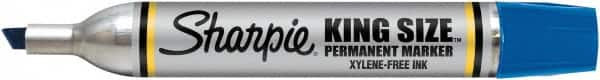 Sharpie - Blue Permanent Marker - Chisel Tip, AP Nontoxic Ink - Caliber Tooling