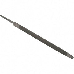 Value Collection - 6" Long, Slim Taper American-Pattern File - Caliber Tooling