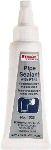 Made in USA - 50 mL Pipe Sealant - PTFE Based, 392°F Max Working Temp - Caliber Tooling