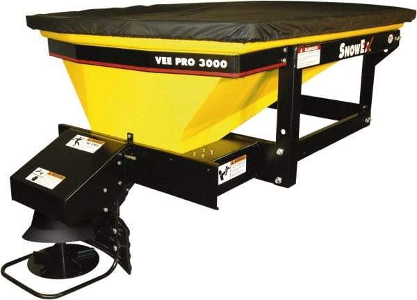 Trynex - 1,080 Lb Polyethylene Vehicle Mounted Landscape Spreader - 12 Volt - Caliber Tooling