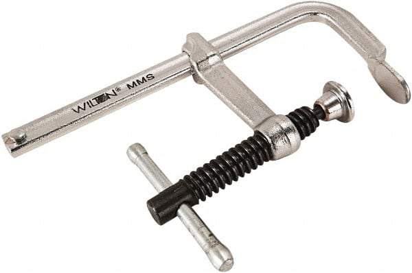 Wilton - 2-1/4" Deep Throat, 8" Max Capacity, Standard Sliding Arm Clamp - 400 Lb Clamping Pressure - Caliber Tooling