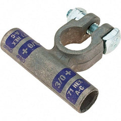 Thomas & Betts - 3/0 AWG, Tin Plated Copper Battery Connector - Purple - Caliber Tooling