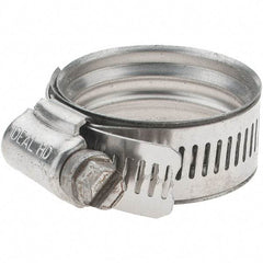 IDEAL TRIDON - SAE Size 20, 26 to 40mm Diam, Stainless Steel 360° Worm Drive Clamp - Caliber Tooling