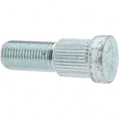 Value Collection - 1/2-20 Wheel Hub Bolt Wheel Stud - 0.62" Knurl, 1-5/8" OAL, 19/32" Shoulder Length - Caliber Tooling