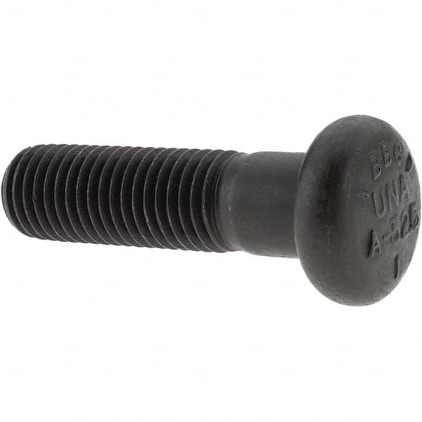 Freight Car Bolts; System of Measurement: Inch; Length (Inch): 2-3/4; Material: Steel; Material Grade: Grade 5; Finish/Coating: Phosphate/Oil; Head Shape: Round; Thread Standard: UNC