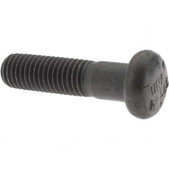 Freight Car Bolts; System of Measurement: Inch; Thread Size (Inch): 5/8-11; Length (Inch): 2-1/2; Material: Steel; Material Grade: Grade 5; Finish/Coating: Phosphate/Oil; Head Shape: Round; Thread Standard: UNC