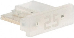 Littelfuse - 25 Amp, Automotive Fuse - 0.429" Long, Clear, Littlefuse LMIN025 - Caliber Tooling