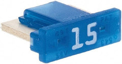 Littelfuse - 15 Amp, Automotive Fuse - 0.429" Long, Blue, Littlefuse LMIN015 - Caliber Tooling