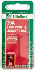 Littelfuse - 30 Amp, 58 VDC, Automotive Fuse - Pink, Littlefuse 895030 - Caliber Tooling