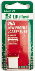 Littelfuse - 25 Amp, 58 VDC, Automotive Fuse - White, Littlefuse 895025 - Caliber Tooling