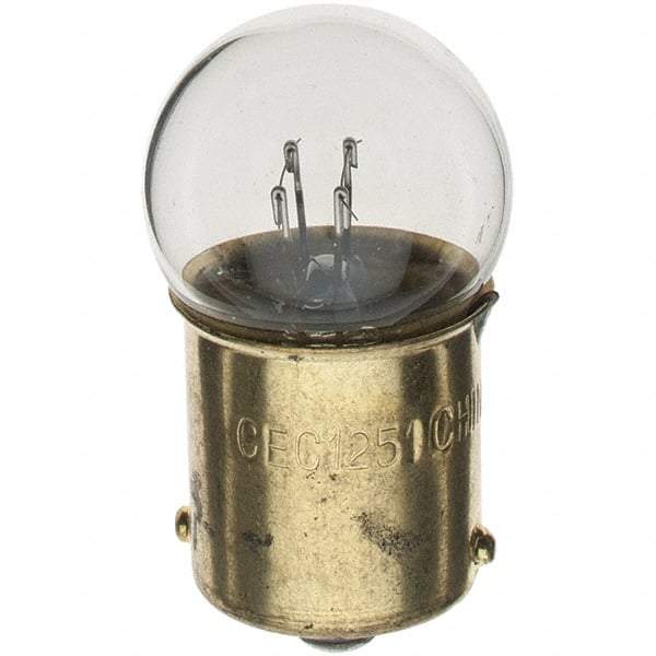 Import - 28 Volt, Incandescent Miniature & Specialty G6 Lamp - Bayonet Base - Caliber Tooling