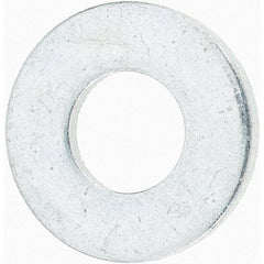 Value Collection - 1/4" Screw, Grade 8 Steel SAE Flat Washer - 9/32" ID x 5/8" OD, 1/16" Thick, Zinc-Plated Finish - Caliber Tooling