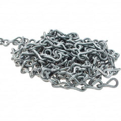 Peerless Chain - 0.162" Diam Single Jack Chain - 60 Lb Load Limit, #8 - Caliber Tooling