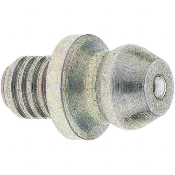 Value Collection - Straight Head Angle, 3/16 Thread Drive-In Grease Fitting - Caliber Tooling