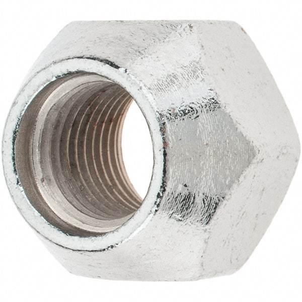 Value Collection - M12-1.25 Chrome Finish Wheel Nut - 21mm Hex, 16mm Overall Length, 60° Seat Angle - Caliber Tooling