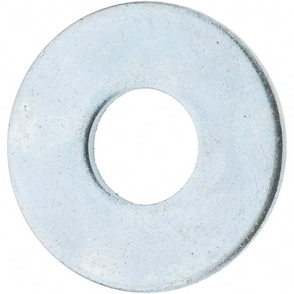 Value Collection - 5/8" Screw, Grade 8 Steel USS Flat Washer - 11/16" ID x 1-3/4" OD, 9/64" Thick, Zinc-Plated Finish - Caliber Tooling