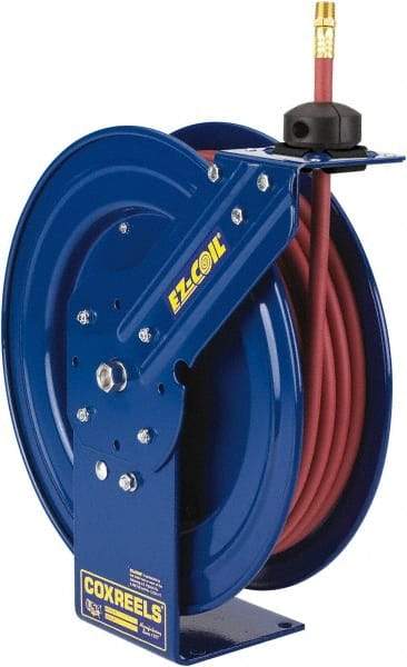 CoxReels - 25' Spring Retractable Hose Reel - 300 psi, Hose Included - Caliber Tooling