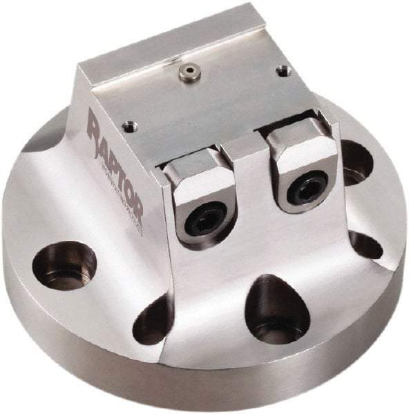 Raptor Workholding - 1-1/2" Jaw Width, 3" High Dovetail Vise - For Use with 4 & 5 Axis Workholding Systems - Caliber Tooling