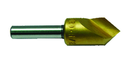 3/4 HSS Uniflute Countersink 120 Deg TiN Coated - Caliber Tooling