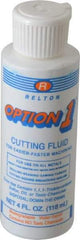 Relton - Option1, 4 oz Bottle Cutting Fluid - Water Soluble, For Cleaning, Machining - Caliber Tooling