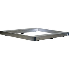 Vestil - 8,000 Lb Capacity Aluminum Pallet Dolly - 36" Long x 36" Wide x 4-1/4" High, 3" Wheels - Caliber Tooling