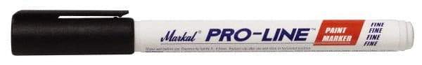 Markal - Black Liquid Enamel-Based Paint Marker - Fine Tip, Alcohol Base Ink - Caliber Tooling