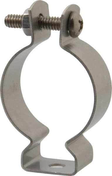 Cooper B-Line - Stainless Steel Rigid/EMT Conduit Hanger with Bolt - 1-1/2" EMT, 1-1/4" Rigid, 1/4" Rod - Caliber Tooling