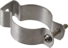 Cooper B-Line - Stainless Steel Rigid Conduit Hanger with Bolt - 1-1/2" Rigid, 5/16" Rod - Caliber Tooling