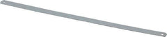 Disston - 12" Long, 18 Teeth per Inch, Bi-Metal Hand Hacksaw Blade - Toothed Edge, 1/2" Wide x 0.025" Thick, Flexible - Caliber Tooling