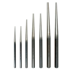 Martin Tools - Punch Sets; Punch Set Type: Long Taper ; Punch Size Range (Inch): 3/32 - Exact Industrial Supply