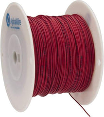 Alpha Wire - 22 AWG, 7 Strand, 305 m OAL, Tinned Copper Hook Up Wire - Red PVC Jacket, 0.062" Diam - Caliber Tooling