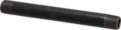 B&K Mueller - Schedule 40, 1/8" Diam x 3-1/2" Long Steel Black Pipe Nipple - Threaded - Caliber Tooling