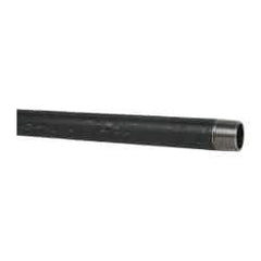 B&K Mueller - Schedule 40, 3/4" Diam x 48" Long Steel Black Pipe Nipple - Threaded - Caliber Tooling