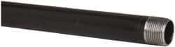 B&K Mueller - Schedule 40, 1" Diam x 48" Long Steel Black Pipe Nipple - Threaded - Caliber Tooling