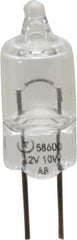 Value Collection - 12 Volt, High Mount Stop Automotive Miniature Lamp - 8 Watt, Clear - Caliber Tooling