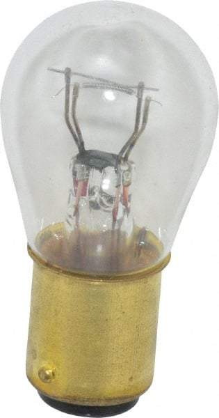 Value Collection - 12 Volt, Stop & Tail Automotive Miniature Lamp - 26.88/6.86 Watt, Clear - Caliber Tooling