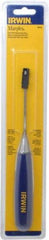 Irwin - 10-3/4" OAL x 1/8" Blade Width Wood Chisel - Polypropylene Handle - Caliber Tooling