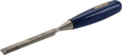 Irwin - 10-3/4" OAL x 5/8" Blade Width Wood Chisel - Polypropylene Handle - Caliber Tooling