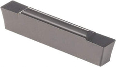 Kennametal - 0305G B Grade KC9320, 3.05mm Cutting Width Carbide Grooving Insert - 3.51mm Max Depth of Cut, Neutral, 0.2mm Corner Radius, TiCN/Al2O3 Finish - Caliber Tooling