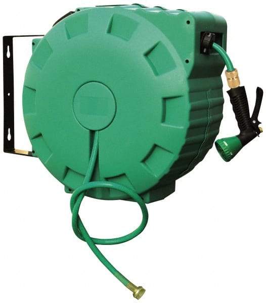 Value Collection - 80' Spring Retractable Hose Reel - 140 psi, Hose Included - Caliber Tooling