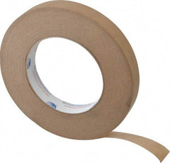 Intertape - 3/4" x 60 Yd Natural (Color) Rubber Adhesive Packaging Tape - Paper Backing, 7.2 mil Thick, 45 Lb Tensile Strength, Series 539 - Caliber Tooling